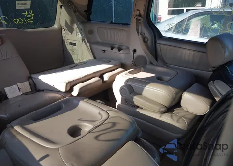 2004 Toyota Sienna Xle из США, поврежденный, VIN 5TDBA22C04S027291